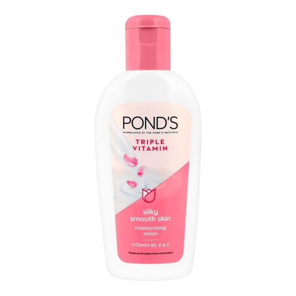 Buy Ponds Triple Vitamin Moisturizing Lotion for Silky Smooth Skin - 200ml